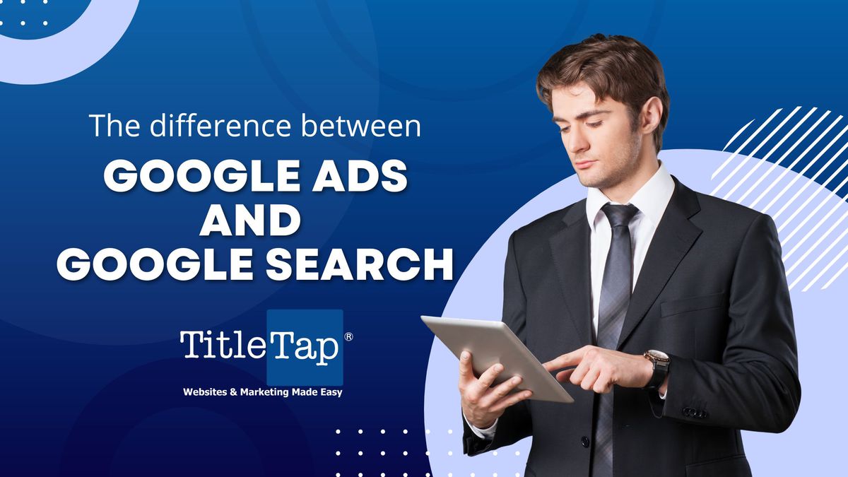 The difference between Google Ads (PPC) and Organic Search Results (SEO)