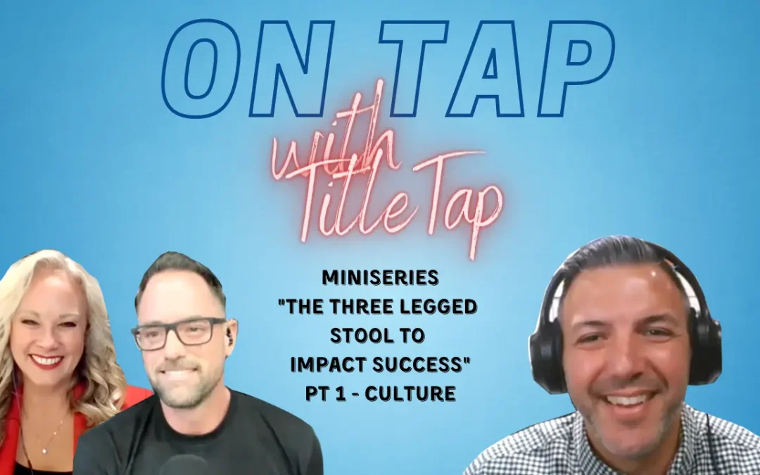 On Tap with TitleTap Ep 7 - Miniseries pt 1 - Culture ft. Kyle McDowell and Dr. Cindy McGovern Graphic