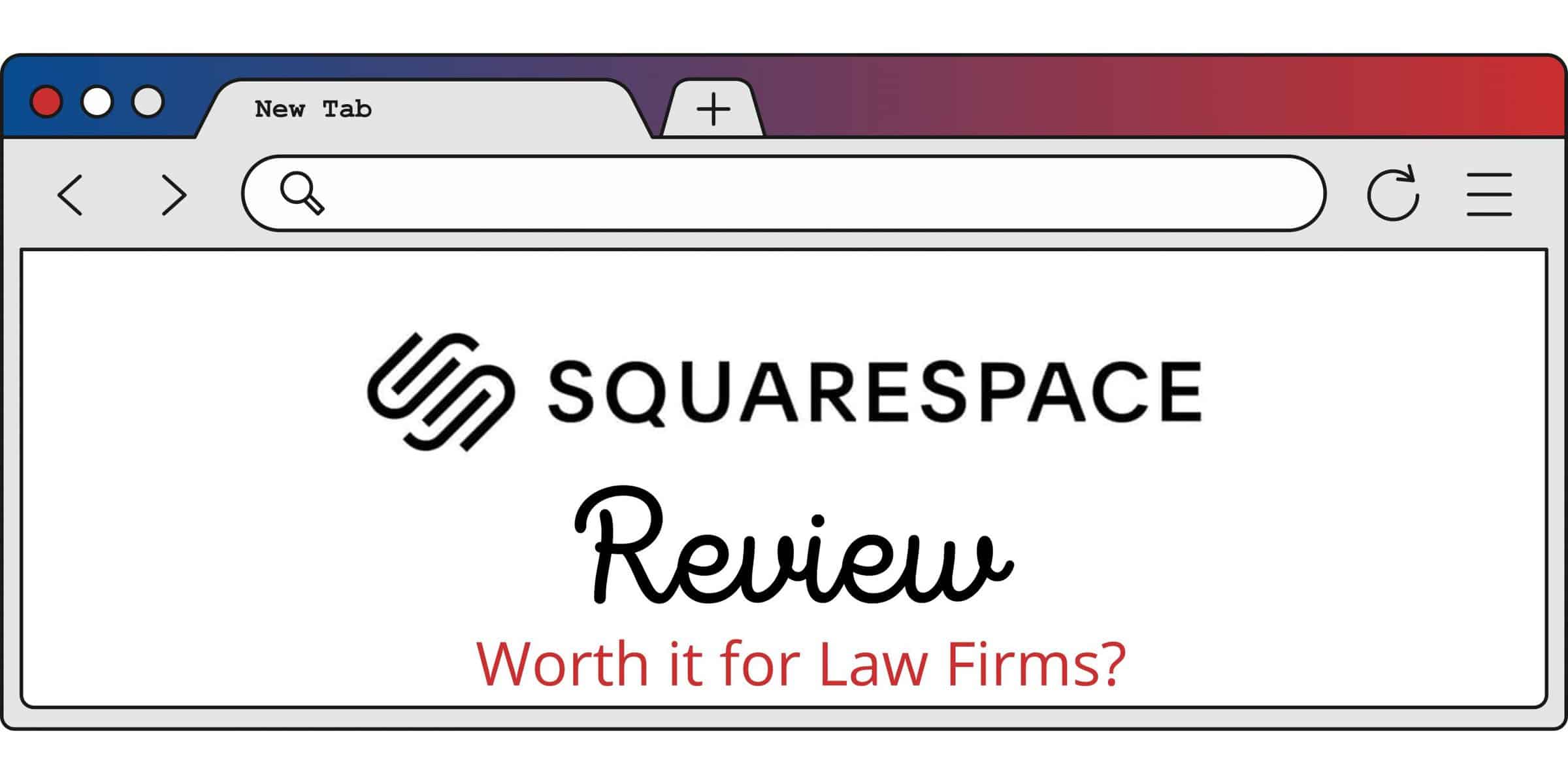 Squarespace Review Websites for Law Firms