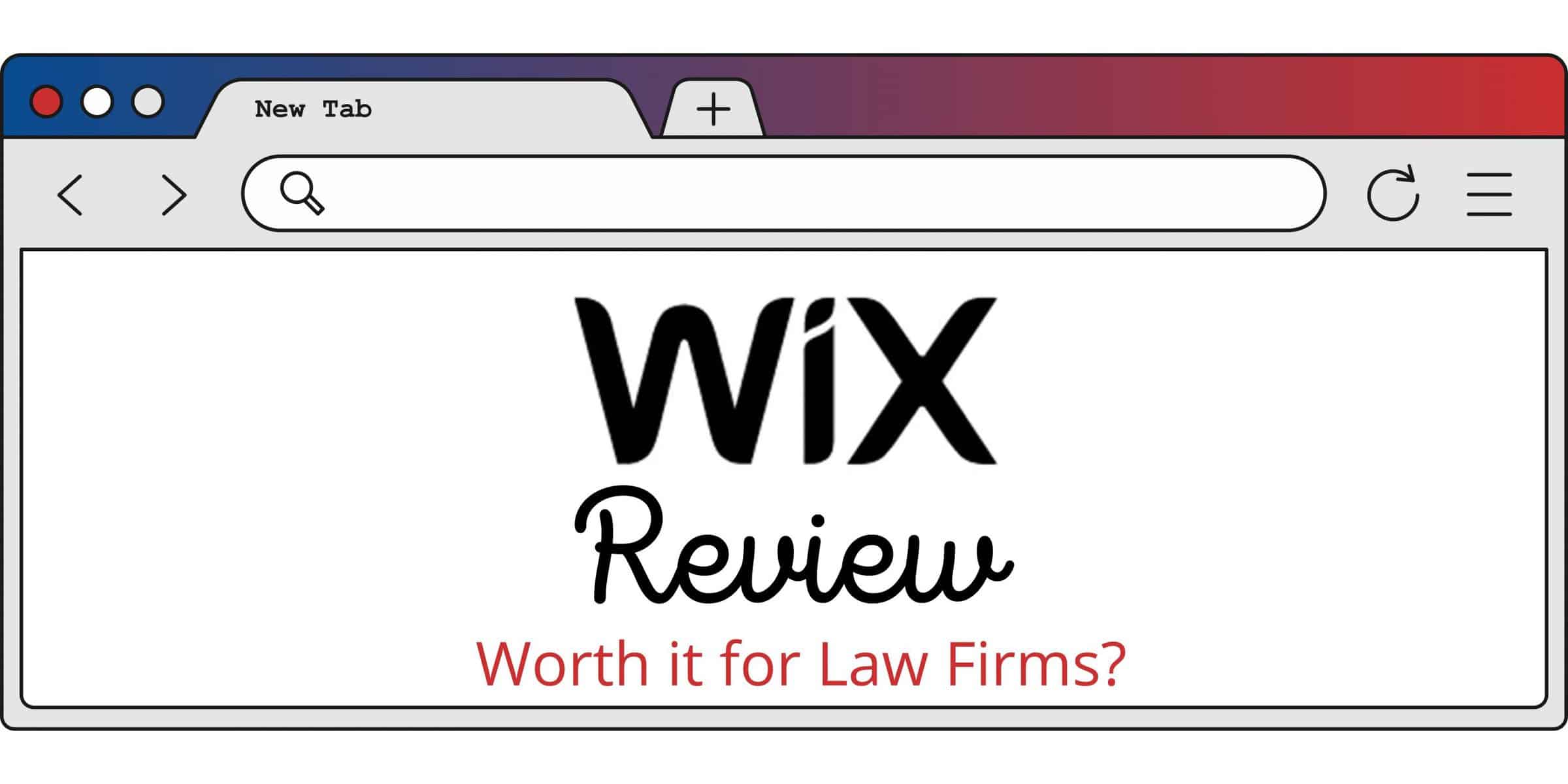 Wix Review Websites for Law Firms